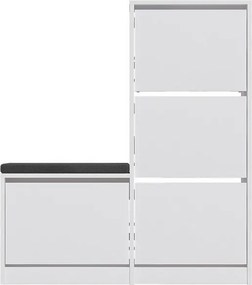 Szafka na buty Dude White