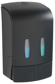 Czarny ścienny plastikowy dozownik do mydła 0.96 l Tartas – Wenko