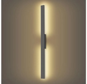 Brilagi - LED kinkiet zewnętrzny LUNA LED/24W/230V 3000K IP65 antracyt