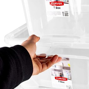 Plastikowy pojemnik z pokrywką T box – Curver