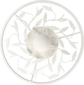 Biała lampa sufitowa w stylu art deco - Bota