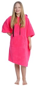 Towee Surf ponczo MONO Bubblegum pink, 60 x 90 cm