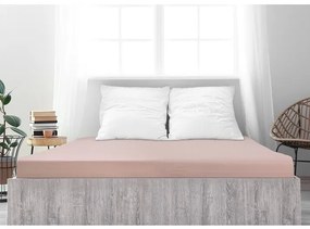 4Home prześcieradło jersey Ideal stary róż, 90 x 200 cm, 90 x 200 cm