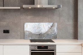 Panel szklany do Kuchni Naturalne Użylenie Marmuru