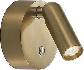 Ideal Lux - LED ściemnialny ładowalny kinkiet punktowy BEAN LED/3W/5V CRI95 mosiądz