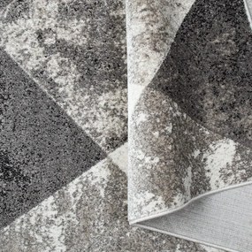 Dywan nowoczesny Perlage Romby beżowo-szary 80 cm x 150 cm