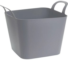 Elastyczny kosz/wiadro 36 l, 39 x 39 x 53 cm, szary