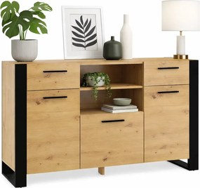 Duża komoda dąb artisan K8-H74