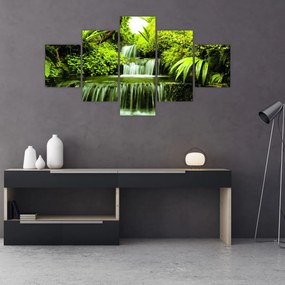 Obraz - Indonezyjskie wodospady (125x70 cm)