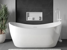 Mexen X-Wall-R półka wnękowa z kołnierzem 60 x 30 cm, biała - 1920603010