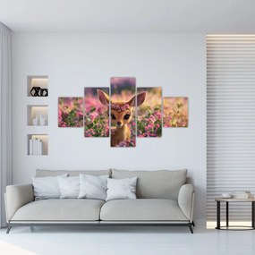Obraz - Urocza sarna (125x70 cm)