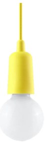 Żółta lampa wisząca ø 5 cm Rene – Nice Lamps