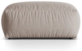 Beżowy podnóżek modułowy Martina – Micadoni Home
