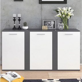 Kredens antracyt 40x155x80 novelli