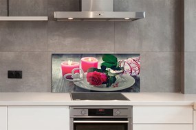 Panel nad Blat Kuchenny Róża, Serce i Świece