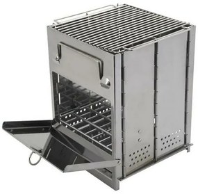 Cattara Grill na drewno Cube, 22 x 27 x 21 cm