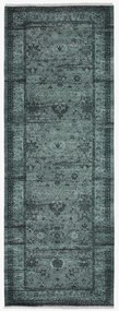 Dywan vintage Armand zielony 80 cm x 215 cm