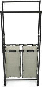 Stojak z miejscem do przechowywania GD-176 BK, plastik, czarny