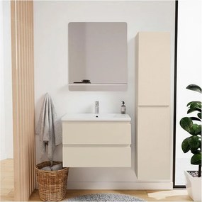 Zestaw zlewozmywakowy 60 cm + bateria + lustro + kolumna SORRENTO
