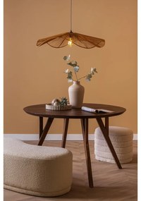 Lampa wisząca w kolorze złota z kloszem z plecionki papierowej ø 62 cm Sombra – Leitmotiv