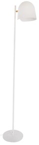 Biała lampa stojąca SULION Paris, wys. 150 cm