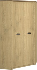 Szafa narożna w stylu loft dąb cremona + dąb lefkas R9-M73