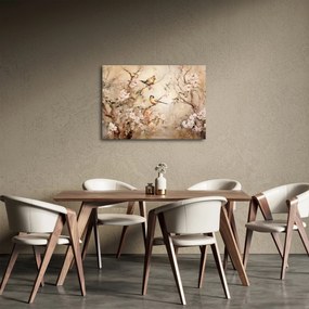 Obraz - Obraz ptaka w stylu vintage II. (70x50 cm)