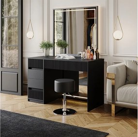 Toaletka czarny 120x55x76 omira