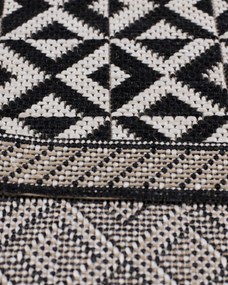 Dywan Modern Geometric black/beige 120x170cm
