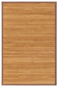 Bambusowy dywan w naturalnym kolorze 60x90 cm – Casa Selección