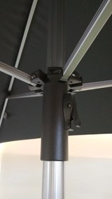 Gastro Magic Junior 240x240 cm bez falbany - parasol ogrodowy - Towar z drobną wadą (S249)