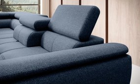 Narożnik DENVER L Lewostronny z funkcją spania Lewostronny w ktaninie SERENO 691 WERSAL