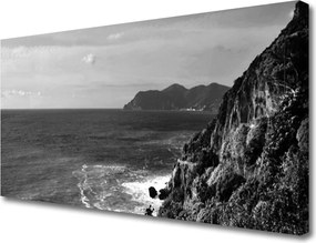 Obraz na płótnie Wybrzeże u Podnóża Gór