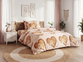 PrzytulneMieszkanie.pl PrzytulneMieszkanie.pl Pościel z mikrofibry HEART NEST wzorzysta Rozmiar pościeli: 70 x 80 cm | 140 x 200 cm