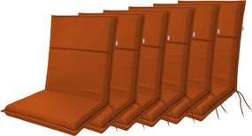 Doppler LIFE 5353 - set 6 szt. poduszek na krzesło z niskim oparciem