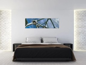 Obraz - Atomium w Brukseli (170x50 cm)