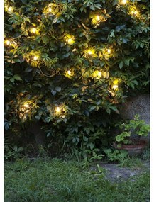 Łańcuch świetlny Szyszka, 20 żarówek LED Filament,przezroczysty kabel, podstawowy