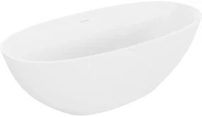 Mexen Bari wanna wolnostojąca z konglomeratu 165 x 75 cm, biała mat - 57221657500
