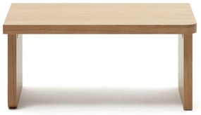 Stolik w dekorze dębu w naturalnym kolorze 89x62 cm Oaq – Kave Home