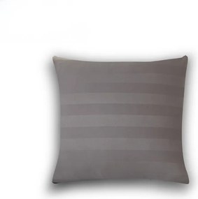 Poszewka na poduszkę z mikrofibry JASMINE 45x45 cm, jasnoszara