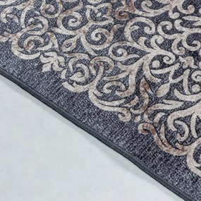 Antracytowy dywan odpowiedni do prania 160x230 cm Fiesta – Ayyildiz Carpets