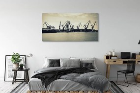 Zdjęcie na płótnie Gdańskie Żurawie Stoczniowe