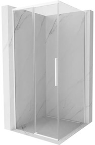 Mexen Rox kabina prysznicowa rozsuwana 95 x 95 cm, transparent, biała - 8C2-095-095-20-00