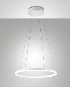 Lampa wisząca LED GIOTTO 36W biała 3508-40-102 Fabas Luce