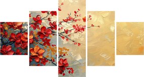 Obraz - Kwitnące drzewo (125x70 cm)