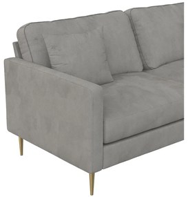 Szara sofa 184 cm Highland – CosmoLiving by Cosmopolitan