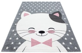 Różowo-szary dywan dziecięcy 160x230 cm Kids – Ayyildiz Carpets