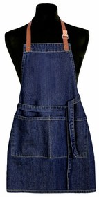 Fartuch kuchenny dla dzieci Jeans ciemnoniebieski, 50 x 70 cm