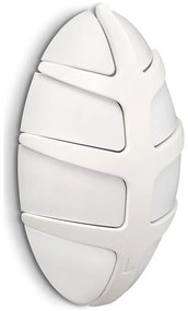 Biały ścienny plastikowy haczyk Bug – Spinder Design