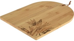 Świąteczna taca bambusowa 35 × 26,5 × 1,5 cm